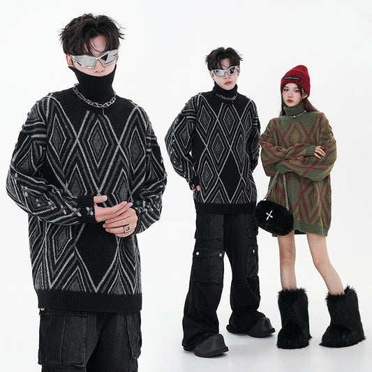 Street Fashion Loose Couple Sweater