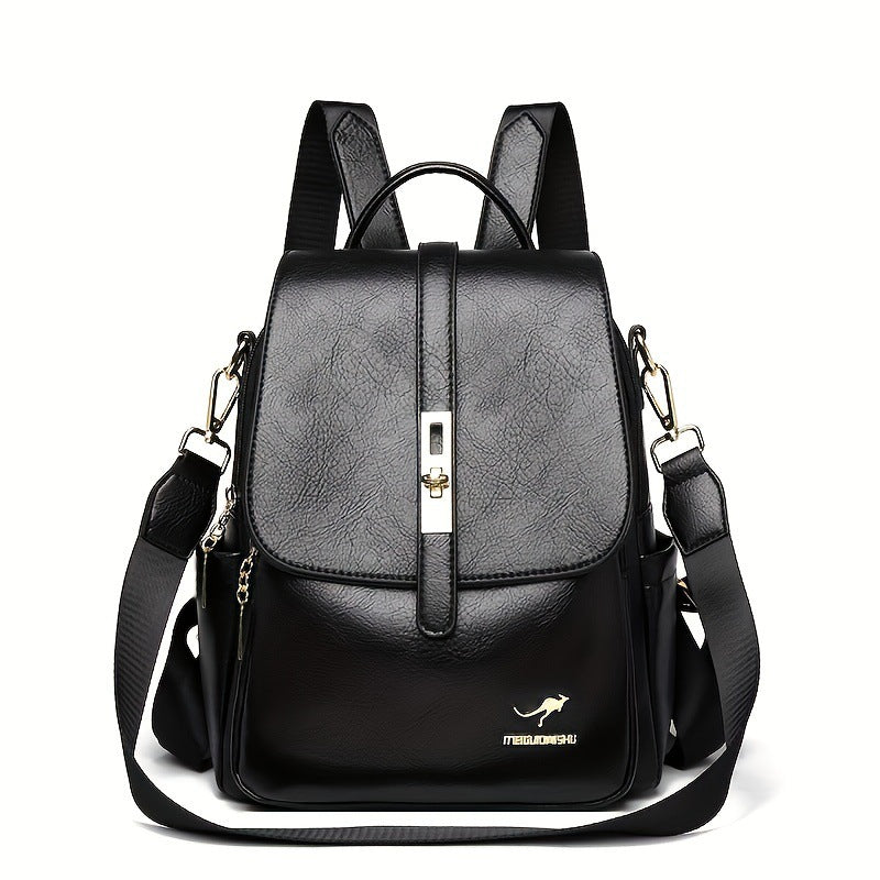 Simple Ladies Backpack Commuter's All-matching Large Capacity