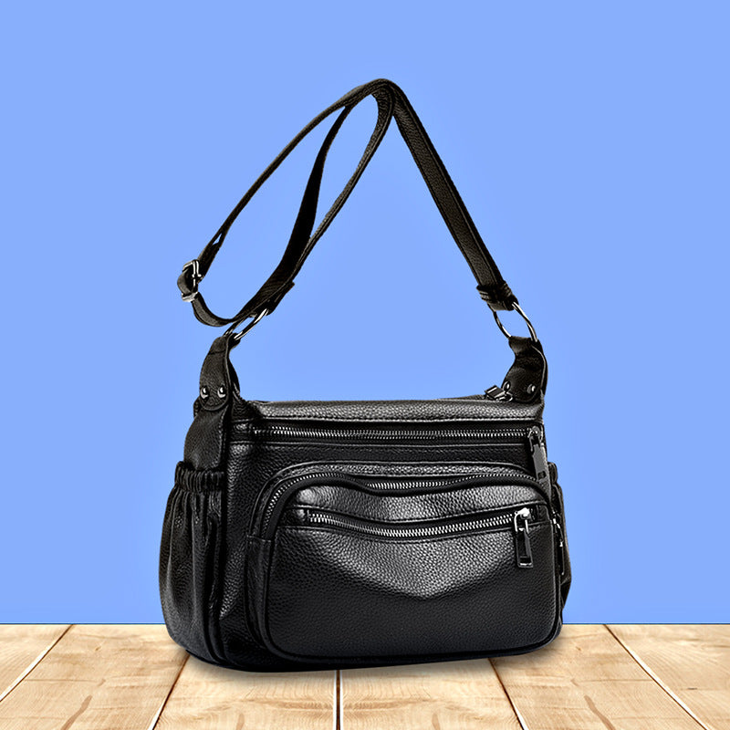 Women's Full-grain Leather Shoulder Bag