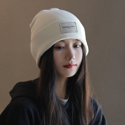 Knitted Hat Women's Winter Korean Style Fashion All-matching