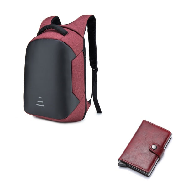 Anti-theft laptop backpack