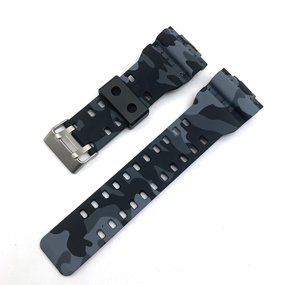 Suitable for g-shock rubber camouflage strap