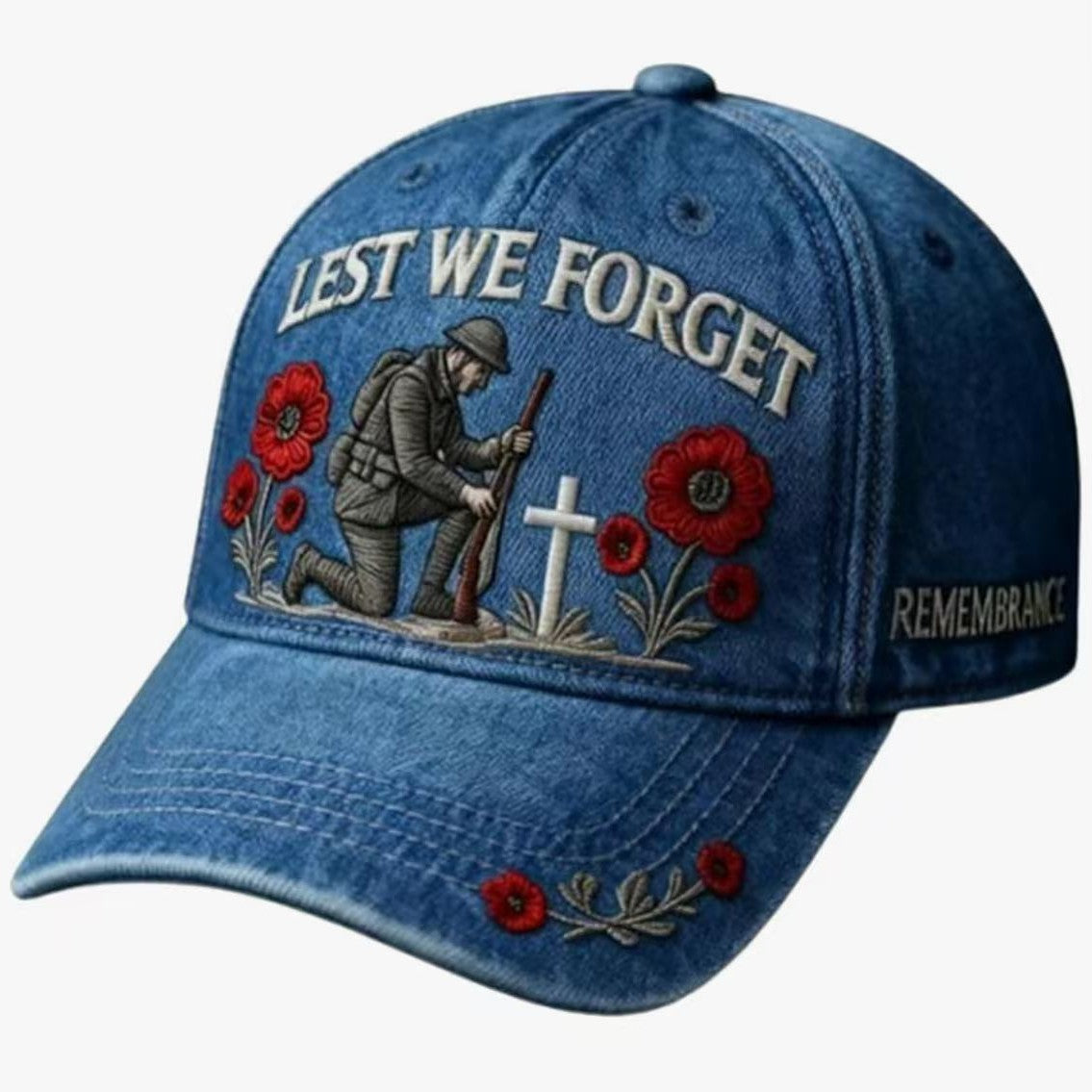 US 250th Anniversary Embroidered Baseball Cap