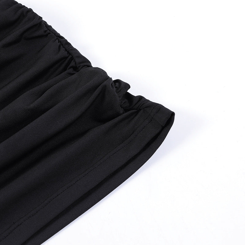European And American Street Fashion Slim Short Casual Undershirt