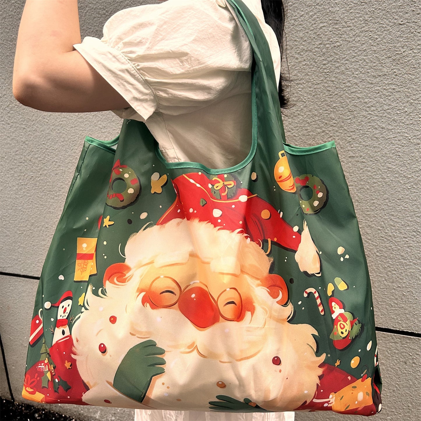 One-shoulder Santa Claus Gift Bag