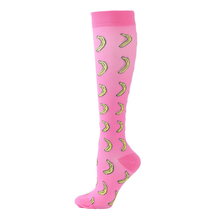 Sports Compression Socks Pattern Stretch Stockings
