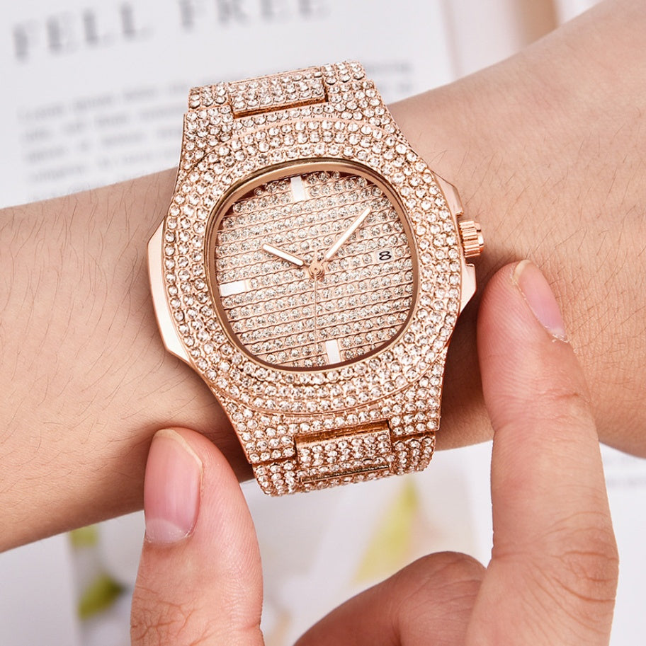 Men's stainless steel watch