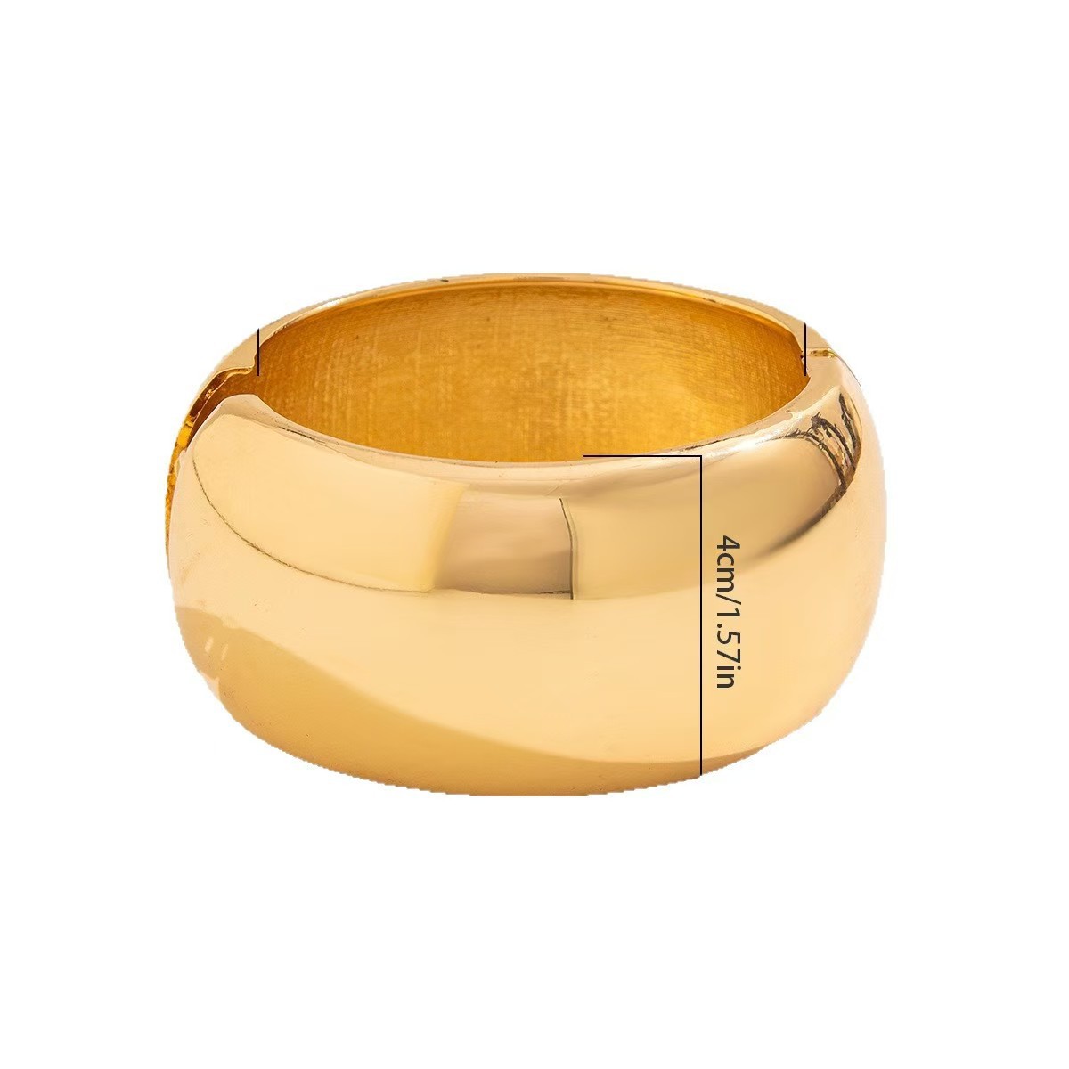 High-end armbåndsbelægning Niche Glat overflade Åben Geometrisk Overdrevet