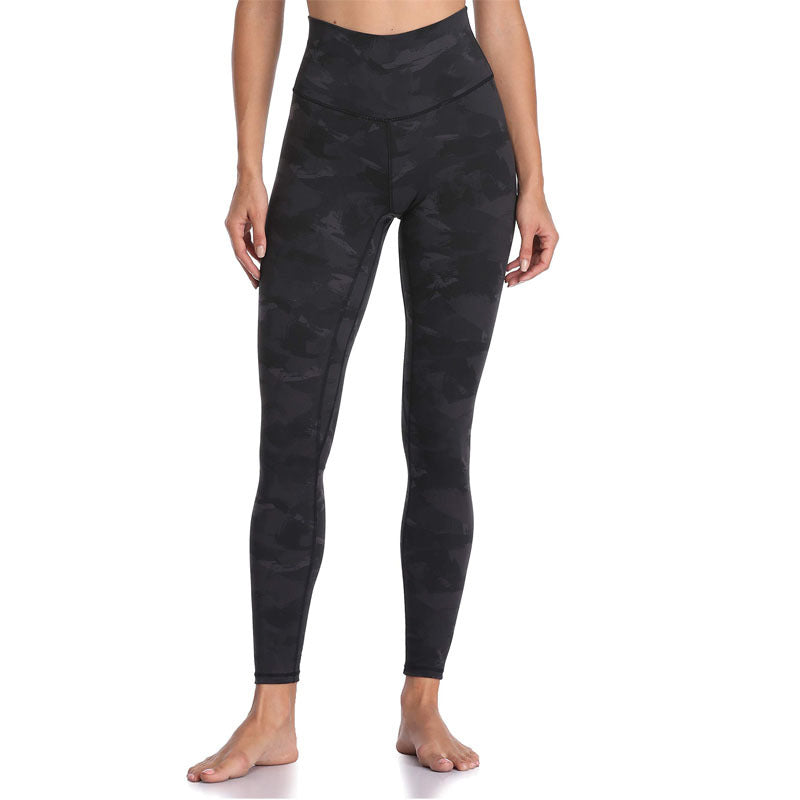 High Waist Tights For Women's Skintight Athletic Pants Yoga Fitness Running Training