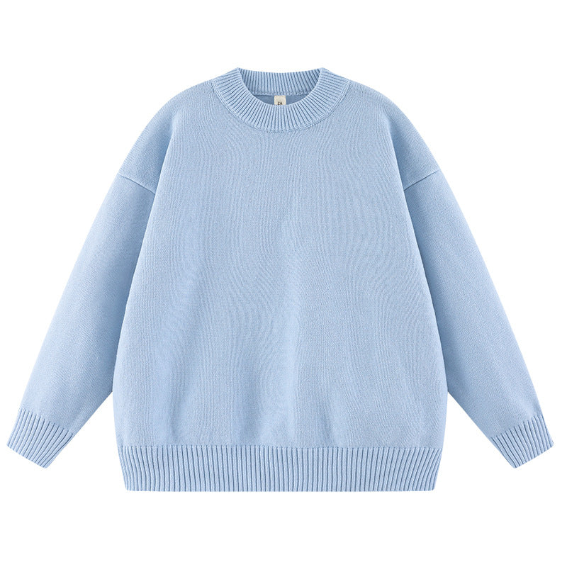 Women's Autumn And Winter Solid Color Loose Sweater