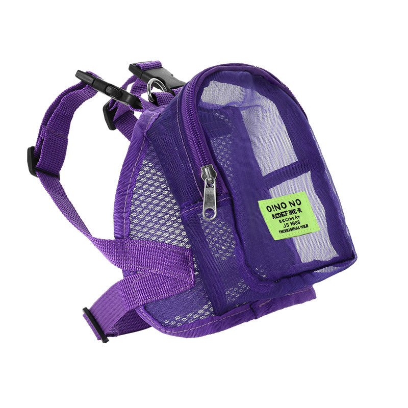Breathable Backpack Portable And Simple Storage Bag Dog Backpack