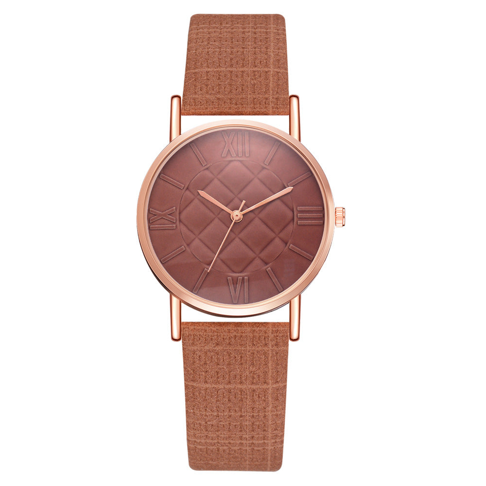 Lovers Pu with quartz watch