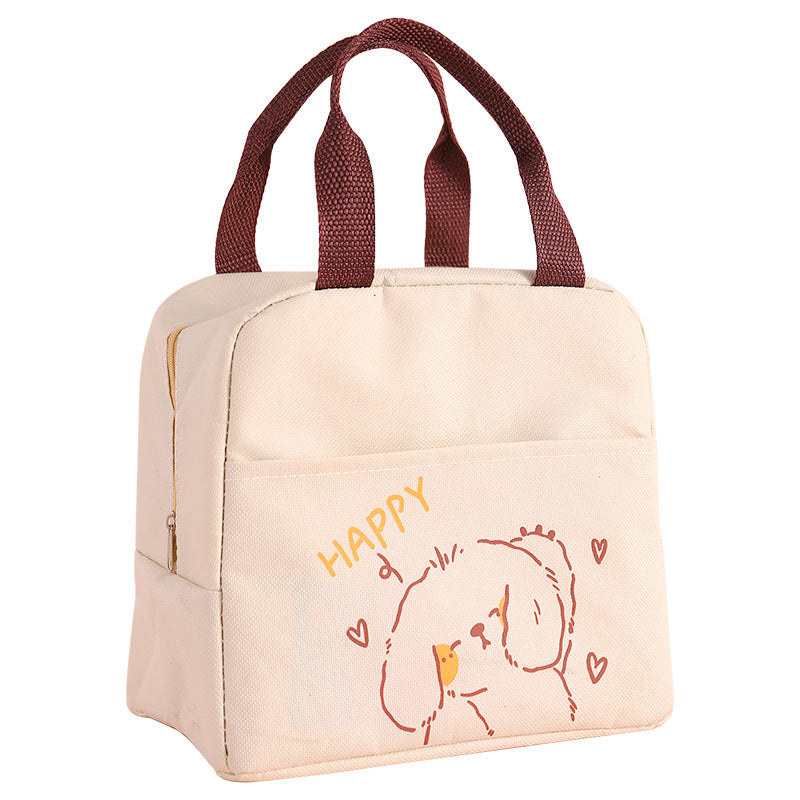 Cartoon Portable Insulated Lunch Box Storage Bag