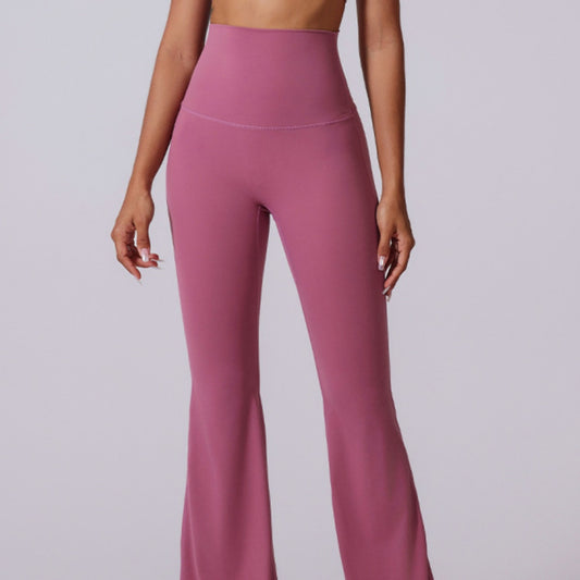 Women's Pure Color Simple Casual High Waist Wide Leg Pants