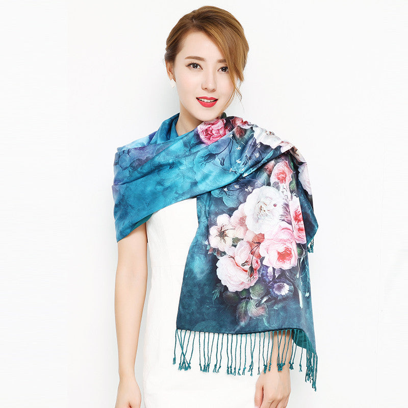 Tassel sunscreen shawl