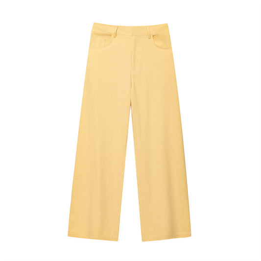 Women's Loose Wide Leg Straight-leg Pants