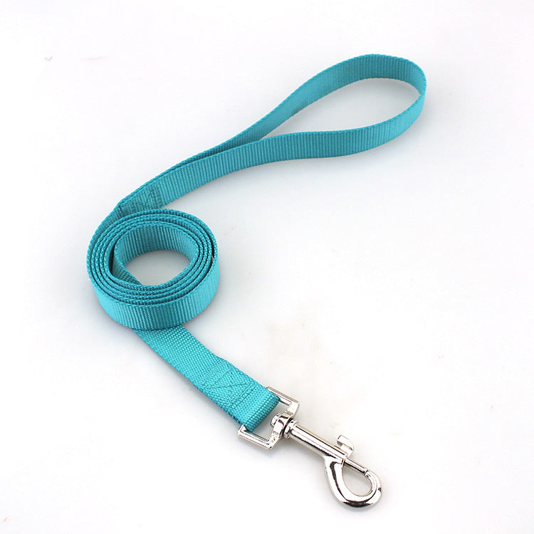 Solid Color Dog Hand Holding Rope Single Rope Nylon
