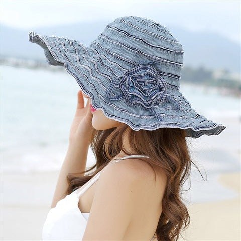 Women's Summer Sunscreen Travel UV Protection Beach Hat