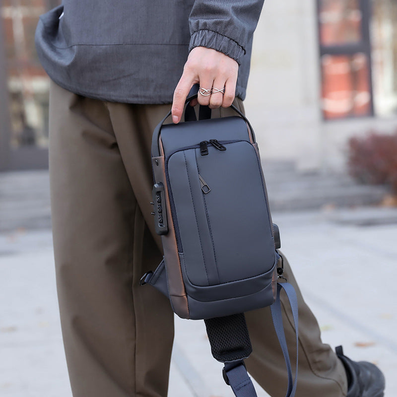 Fashionable Men's Waterproof Shoulder Bag Sports