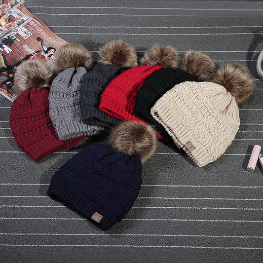 European And American Knitted Woolen Hat
