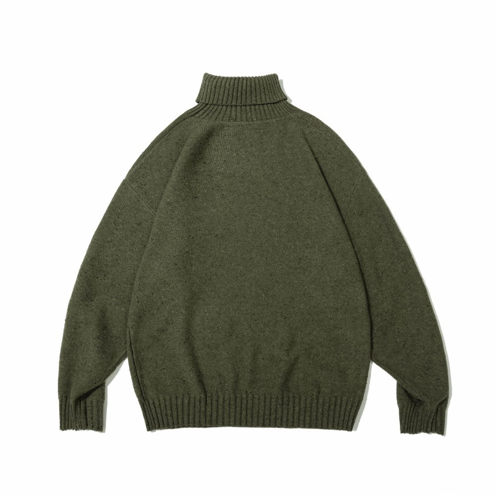 Turtleneck Sweater Men's Pullover Knitting Bottoming Shirt
