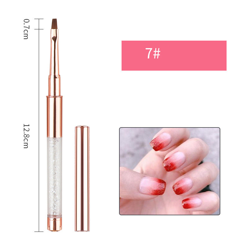 Color Drawing Lace Pull Nail Point Drill Phototherapy Pen Set