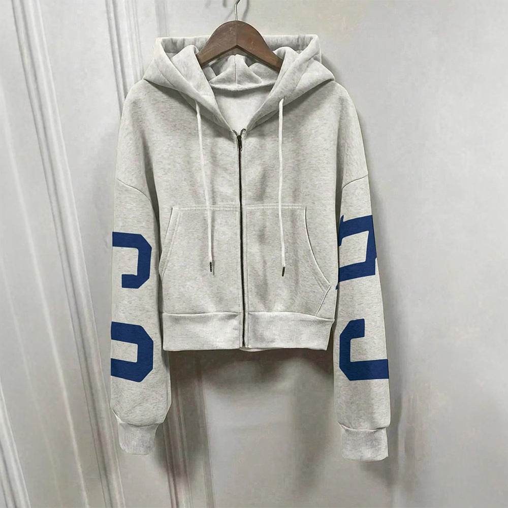 Kvinder Afslappet Mode Print All-match Top