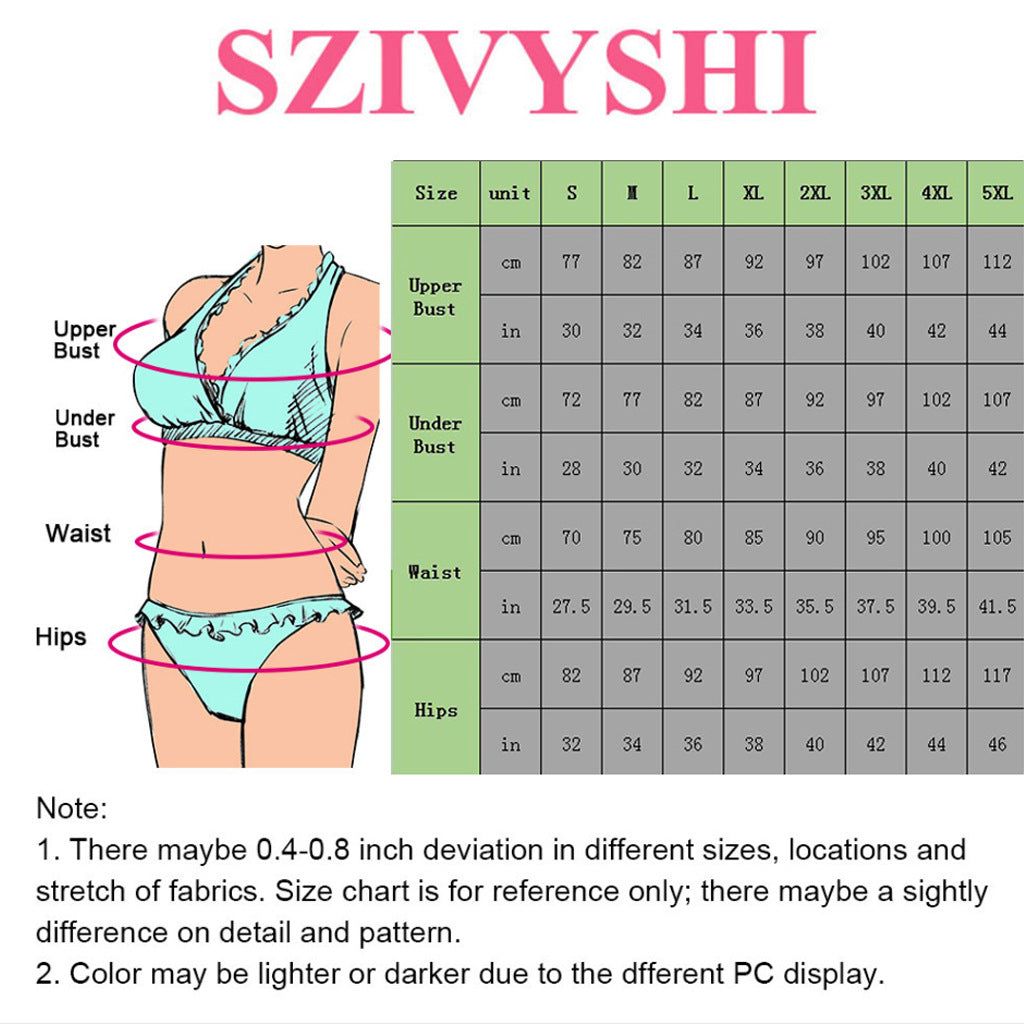 European And American Plus Size One-piece Swimsuit Multi-color
