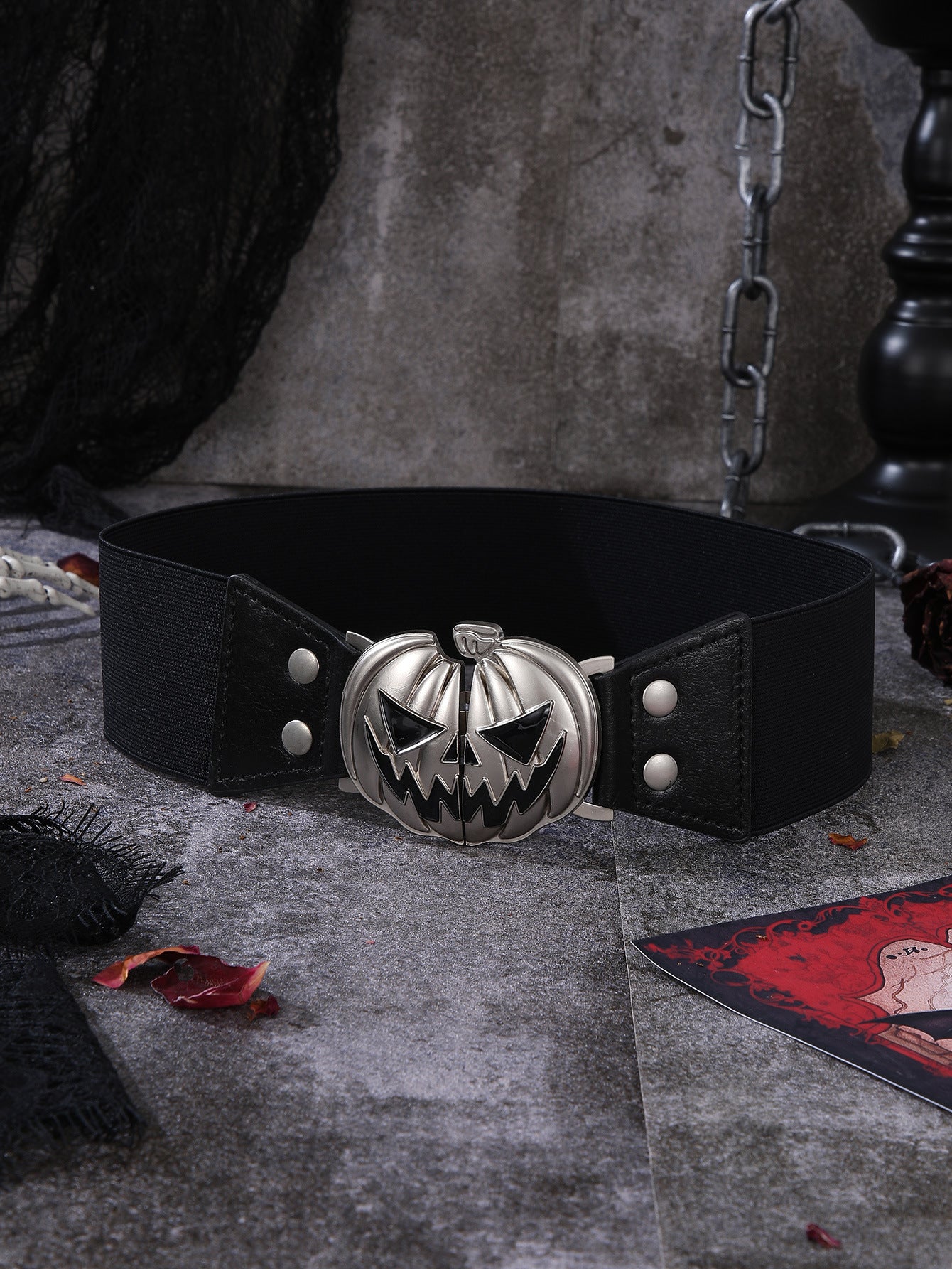 Fashionable, Versatile Pumpkin-head Alloy Buckle Belt