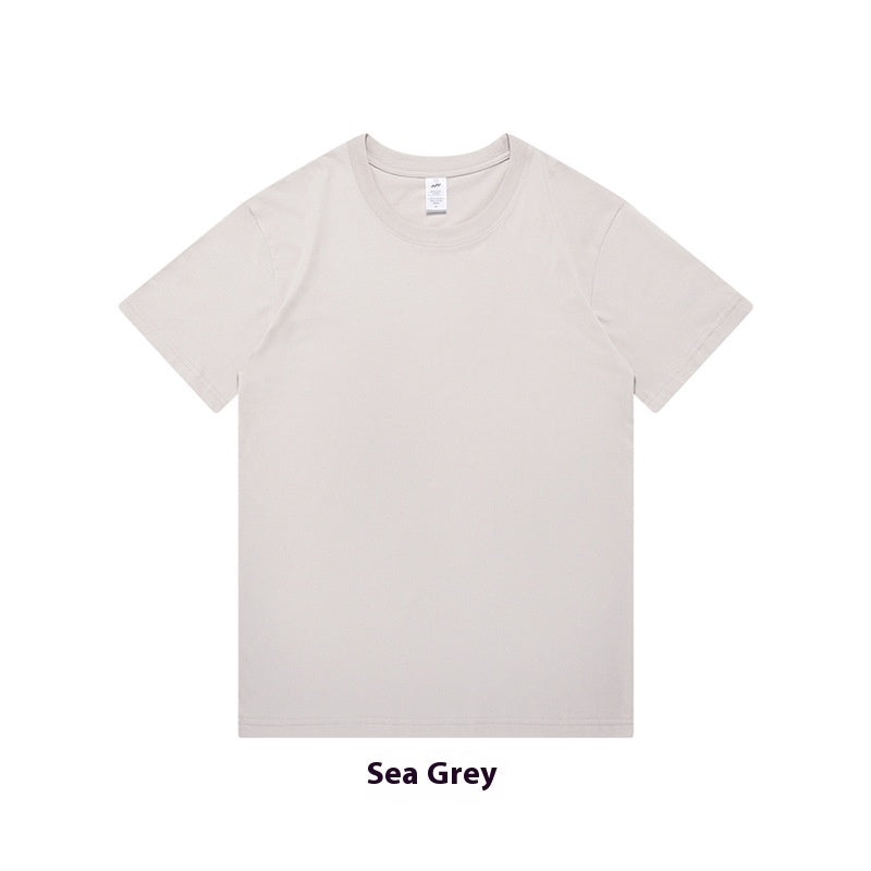 Cotton Heavy Round Neck Cultural T-shirt Advertising Shirt