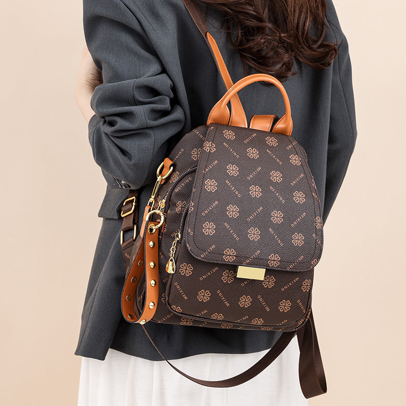 Light Luxury Backpack Women's High-grade Versatile