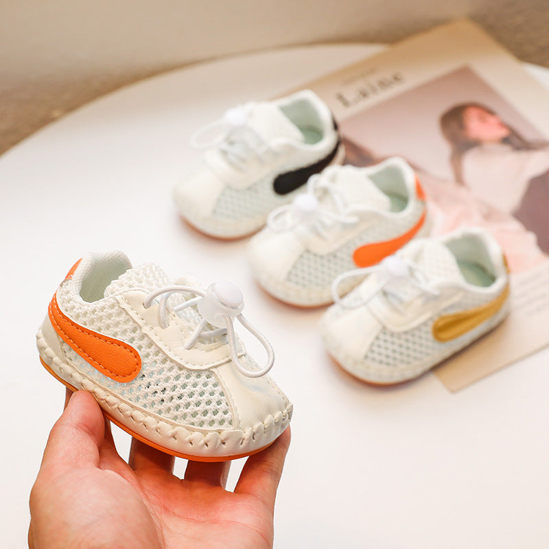 Male And Female Baby Hollow Soft Bottom Soft Bottom Non-slip Sandals