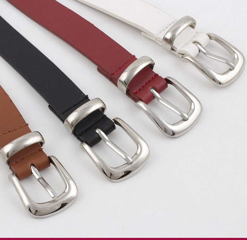 Women's rivet jeans belt