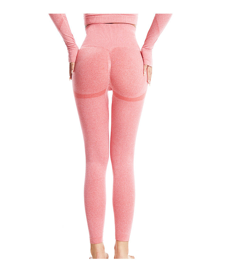 Seamless Fitness Yoga Suit Butt Lift Tight