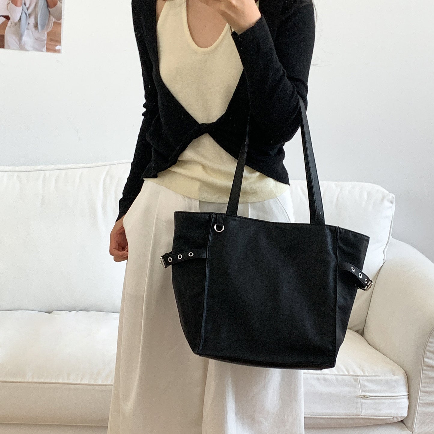 Large-capacity Womens Korean-style Shoulder Bag