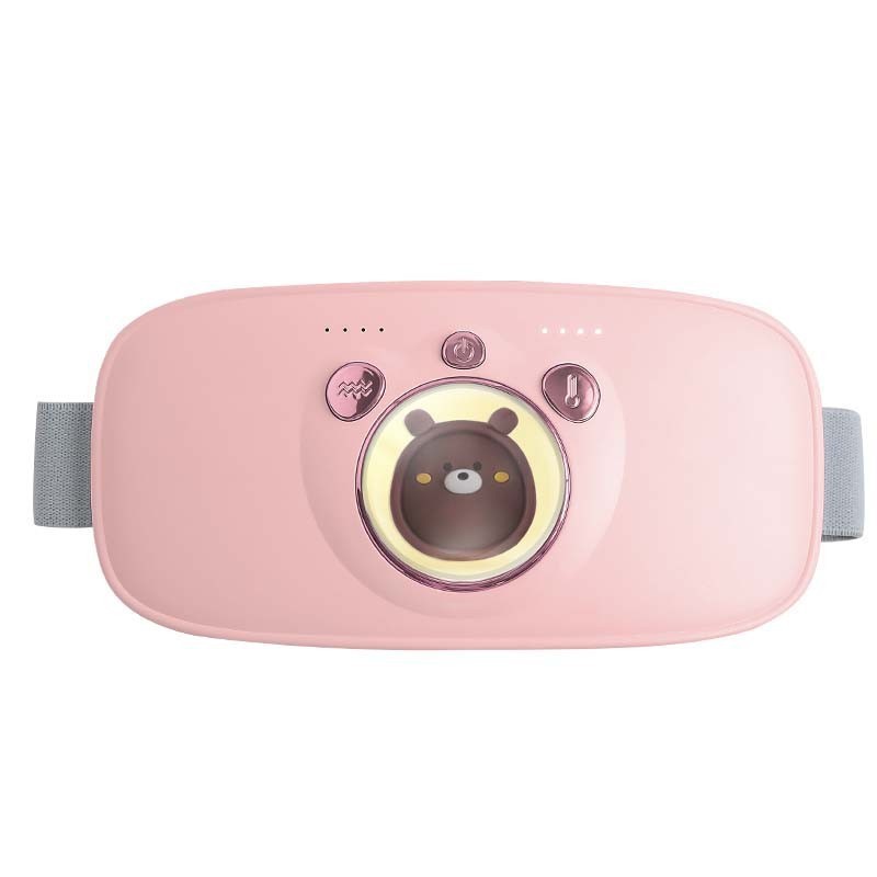 Girls Menstrual Vibration Heating Belly Warming Massage Belt