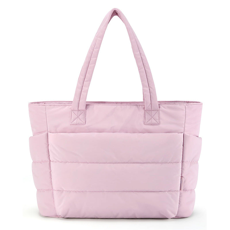 Down Women's Shoulder Bag Laptop Bag