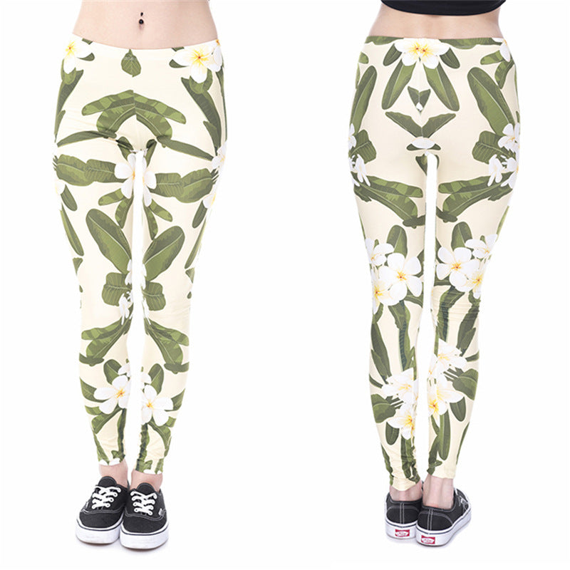 High Waist Sports Yoga Big Leggings Female