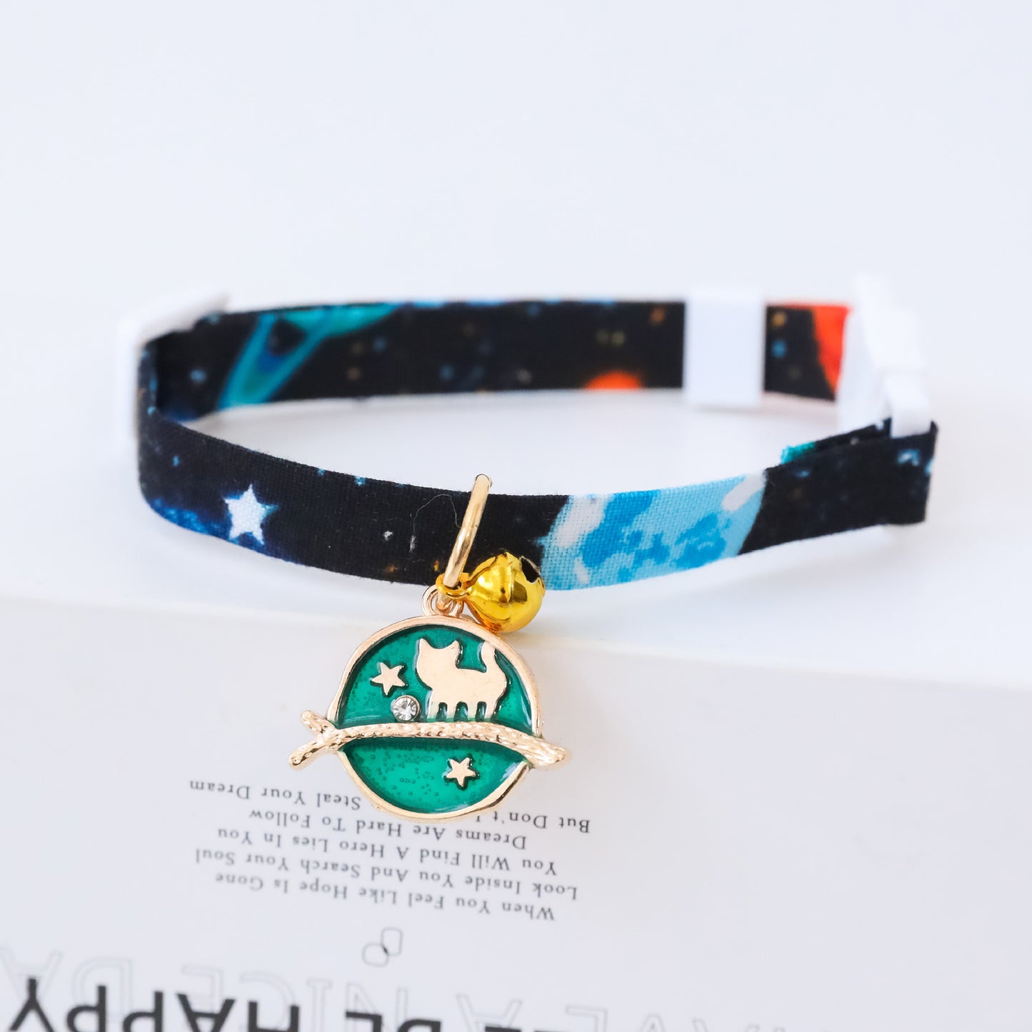 Pet Collar Kitten Dog Bell Safety Buckle