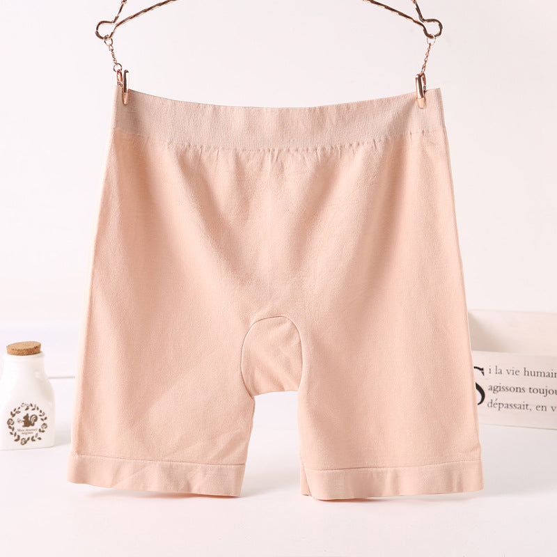 Elastic Plus Size Shorts Flat Safety Pants