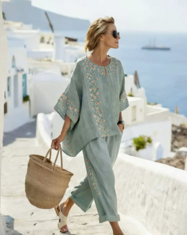 Women's Casual Bohemian-style Fashion Set