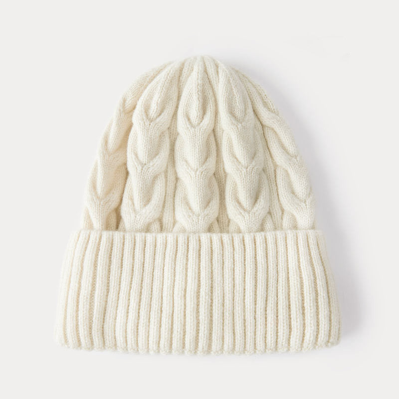 Warm Wool Knitted Hat