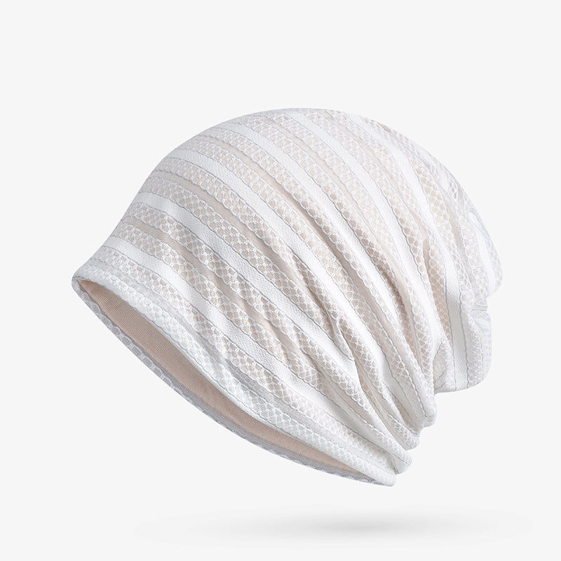 Women's Hollow Breathable Pullover Cap