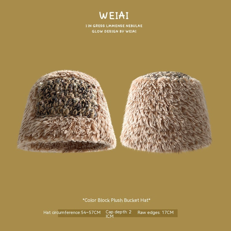 Dopamine Hat Women's Retro Knitted Warm