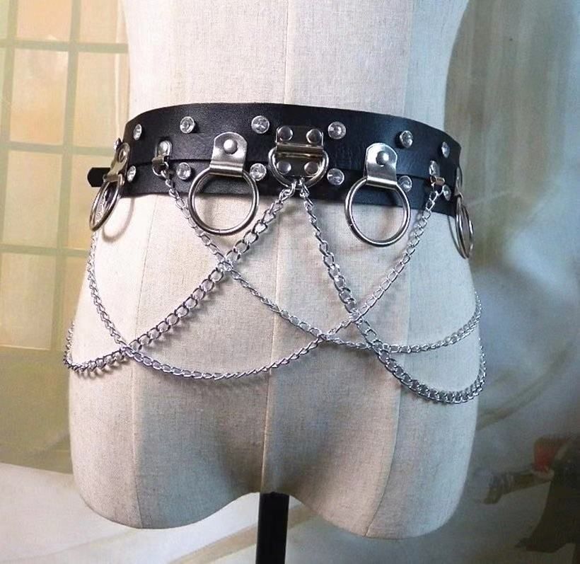Fashionable Waist Chain, Punk Belt And Harajuku Belt