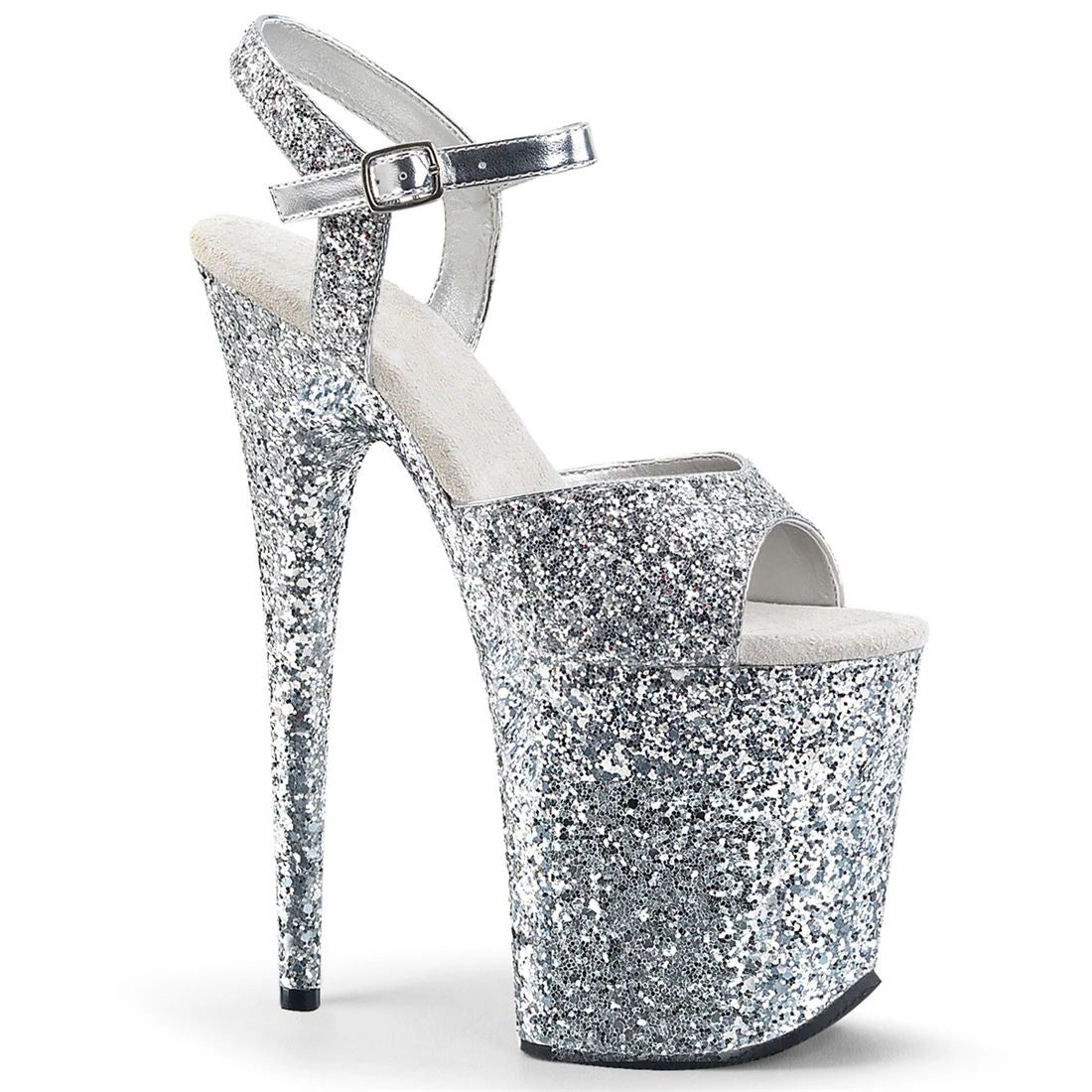 Hengtian High Flashing Waterproof Platform Stiletto High Heels
