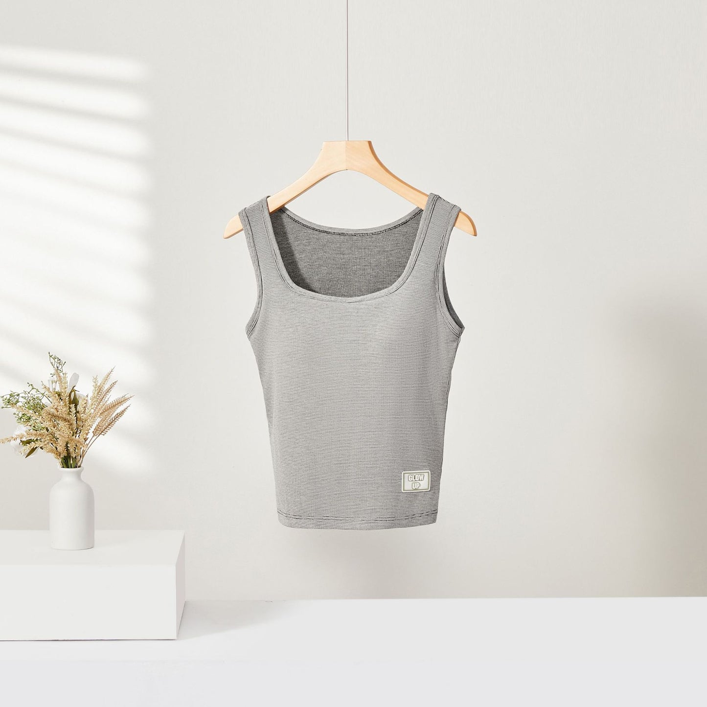 Women's Korean-style Square Collar Camisole Seamless Inner And Outer Wear