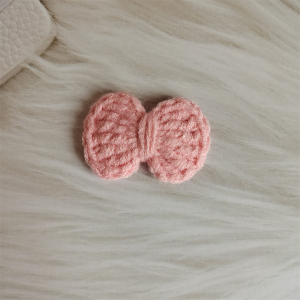Wool Bow Diy Handmade Finished