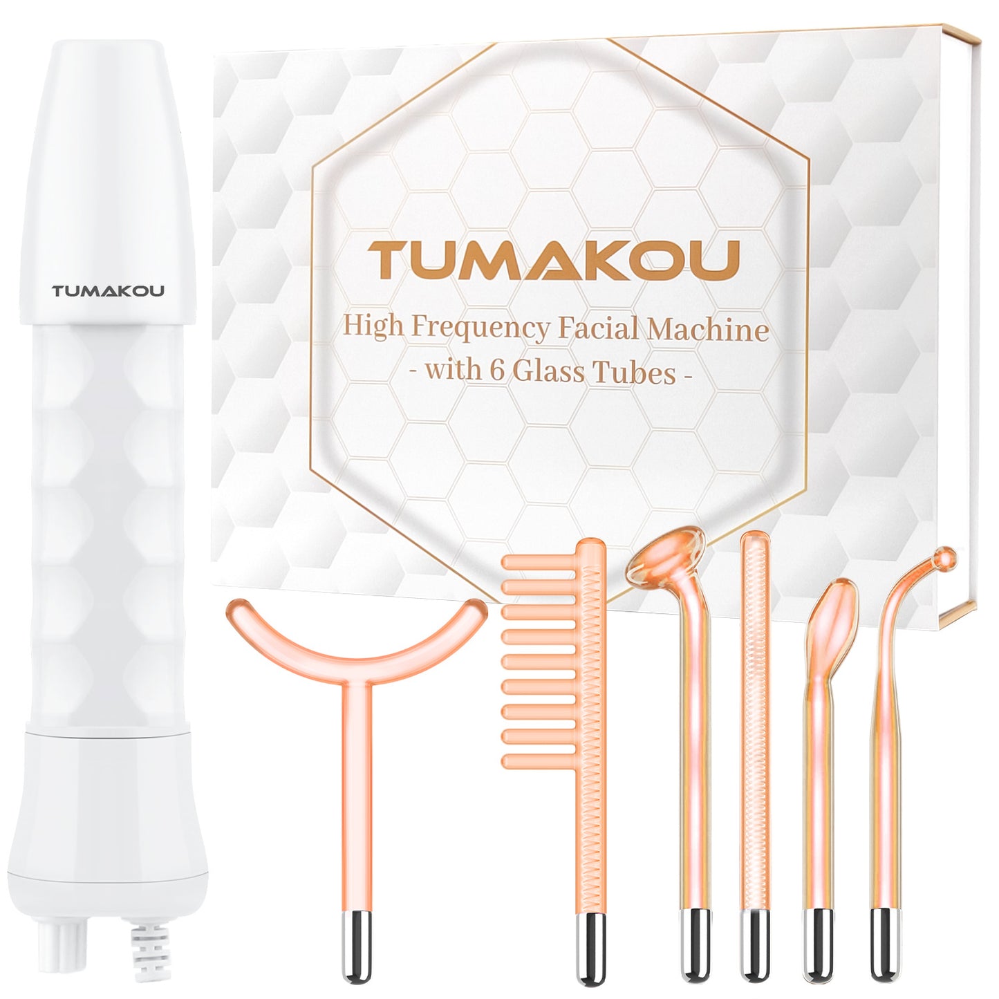 Household High-frequency Eutic Appliance Beauty Instrument Six-piece Set
