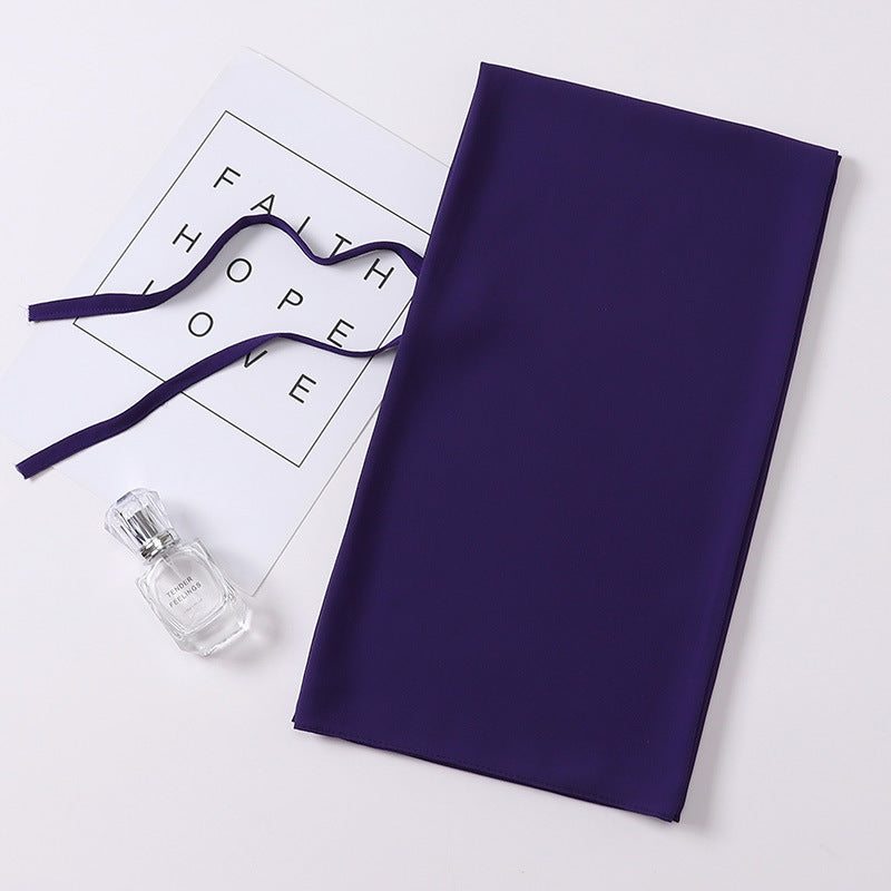 Fashion New Pearl Chiffon Bandage Gauze Scarf